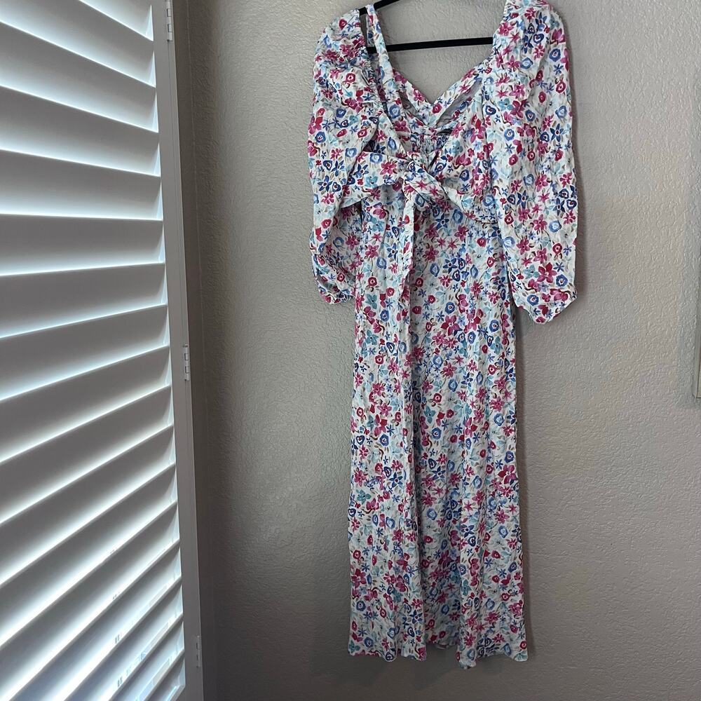 Zara Two Piece Floral Dress Midi Crop
Cover Up Summer Dress Medium - Picture 5 of 11